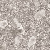 Gresie Vita Pietra Mat 20x20 cm – textura tip terrazzo gri cu fragmente de piatra