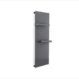 Radiator Panou cu Suport Prosop Negru Antracit 1220x452 mm