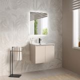 Mobilier Baie Suspendat Cuki 60 cm Cashmere cu Lavoar – imagine 2