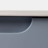 Mobilier Baie Suspendat Sleek 60 cm Bleu Pastel cu Lavoar – imagine 11