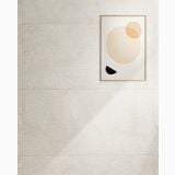Gresie Lavaredo HLA 10 Framework 60x120 cm – ambient, perete gresie texturat cu tablou abstract minimalist