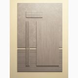 Gresie Dorset Tortora Vein Cut Mat 60x120 cm – mai multe plăci cu texturi și dimensiuni diferite pe fundal neutru