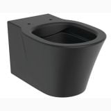 Vas WC Suspendat Rimless Plus Connect Air Ideal Standard + Capac Soft Close Finisaj Negru Mat