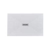 Cadita Dus Compozit Quadra Alb 80x120 cm