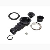 Cadita Dus Compozit Roca Alb 70x90 cm – kit sifon evacuare cu accesorii metalice si cauciuc