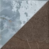 Gresie Portelanata Decor Dimore Eulalia Marrone Imperiale 20x20 cm