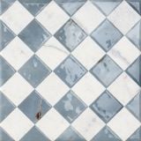 Gresie Portelanata Decor Dimore Floriana Statuario 20x20 cm