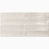 Gresie Portelanata Brick Faetano Ghiaccioli Panna Lucios 6x25 cm