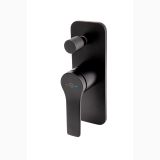 Baterie Incastrata Cada/dus FDesign Seppia Negru Mat