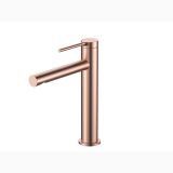 Baterie lavoar înaltă click-clack FDesign Colibri Bronz Periat