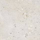 Gresie Portelanata Decor I Cementi White Ciottolo 120x120 cm – placa gresie terrazzo alba cu pietricele colorate