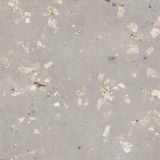 Gresie Portelanata Decor I Cementi Greige Ciottolo 120x120 cm – placa gresie terrazzo gri cu fragmente decorative
