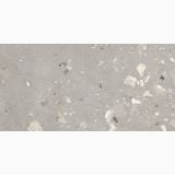 Gresie Portelanata Decor I Cementi Greige Ciottolo 60x120 cm – textura gresie gri cu pietricele si granule terrazzo