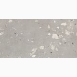 Gresie Portelanata Decor I Cementi Greige Ciottolo 60x120 cm – textura gri cu pietre decorative tip terrazzo