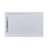Cadita Dus Compozit cu Rigola Unika Alb 80x120 cm