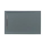 Cadita Dus Compozit cu Rigola Unika Gri 90x120 cm