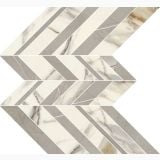 Mozaic pe plasa Muretto Chevron HBO 7 27x41 cm