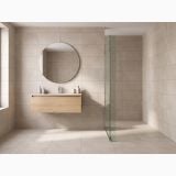 Gresie Efect Beton Essence Materia Colonial Mat 30x60 cm – ambient baie modernă