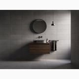Gresie Efect Beton Essence Materia Forest Mat 30x60 cm – ambient baie modernă