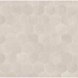 Gresie Hexagonala Efect Beton Essence Materia Colonial 21,5x25 cm – model de montaj