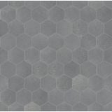 Gresie Hexagonala Efect Beton Essence Materia Forest 21,5x25 cm – model de montaj