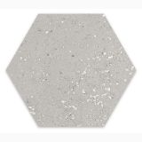 Gresie Hexagonala Efect Beton Essence Materia Urban 21,5x25 cm – placă hexagonală