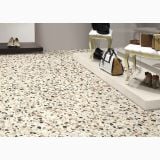 Gresie Hexagonala Terrazzo Essence Colonial 21,5x25 cm – ambient pardoseală de dressing