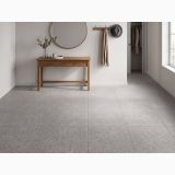 Gresie Terrazzo Blend Gravel Grey Mat 60x60 cm – ambient hol de intrare