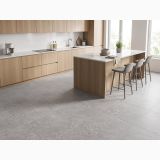 Gresie Terrazzo Blend Pebble Grey Mat 60x60 cm – ambient bucătărie modernă