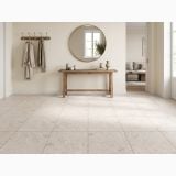 Gresie Terrazzo Blend Pebble Sand Mat 60x60 cm – ambient hol de intrare