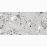 Gresie Terrazzo Blend Stone Silver Mat 60x120 cm – placă