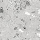 Gresie Terrazzo Blend Stone Silver Mat 60x60 cm – placă