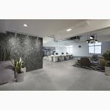 Gresie Terrazzo Essence Cristalli Forest Mat 60x120 cm – ambient birou open-space