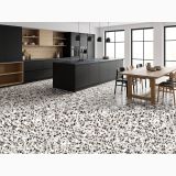 Gresie Terrazzo Essence Forest Mat 60x60 cm – ambient bucătărie contemporană