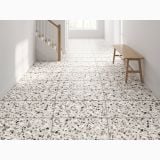 Gresie Terrazzo Essence Urban Mat 30x60 cm – ambient hol luminos