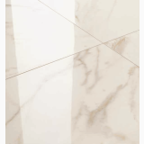 Gresie Abk Calacatta Select Lux Lucios 30x120 cm – detaliu, detaliu textura marmorata cu linii de rosturi