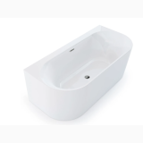 Cada Freestanding Harmony 160x80,5 cm – cada freestanding alba izolata pe fundal alb