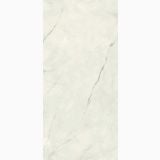 Lastra Gresie Portelanata HPM 20 Onice Bianco Mat 120x278 cm – placa marmorata alb-crem cu vinisoare gri