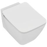 Vas WC Suspendat Strada II Ideal Standard + Capac Slim Soft Close Finisaj Alb Lucios