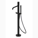 Baterie Cada Dus Freestanding Paffoni Jo Negru