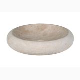 Lavoar Piatra Infinito Crem Ø 55 cm extern