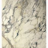 Gresie Portelanata Breccia Capraia Mat 120x120 cm – detaliu, detaliu textura marmorata cu vinisoare gri si aurii