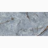 Gresie Portelanata HPM 02 Onice Azzurro Mat 60x120 cm – placa onix albastru cu vene aurii