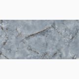 Gresie Portelanata HPM 02 Onice Azzurro Mat 60x120 cm – placa onix gri cu vene aurii texturate