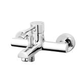 Baterie perete cada/dus FDesign Flusso Crom Lucios