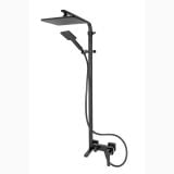 Coloana Dus cu Termostat Negru Mat FDesign Origo