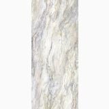 Lastra Gresie ABK Nuance Quarzite Fusion lucios 3D 120x280 cm – placa gresie aspect marmura cu vene aurii si gri