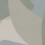 Gresie Decorata HBE Shapes Artico 120x120 cm – forme abstracte in nuante pastel gri verde