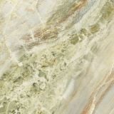 Gresie Portelanata HPM 01 Paradise Lucios 120x120 cm – mostra gresie cu vene verzi si maro deschis