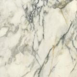 Gresie Portelanata HPM 10 Paonazzo Lucios 120x120 cm – placa marmura alba cu vene gri si aurii